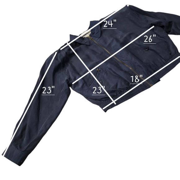 80s Members Only Silk Zip Retro Bomber Jacket Shoulder Pads - Picture 12 of 14